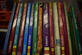 *Assortment of Ford Workshop Manuals