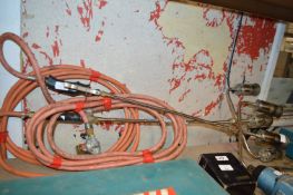 *Two Three Head Gas Burners with Piping