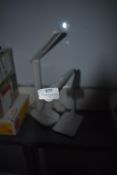 *Two LED Desk Lamps