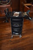 *Hair Stylists Trolley with Accessories