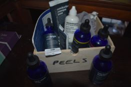 *Box of Dermalogica Ultra Bight Peels and Mask Bases, etc.