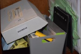 *Assorted Stationery; Card Machine Rolls, Disposable Bags, Gift Bags, Plastic Wallets, etc.