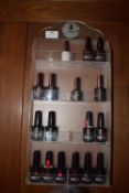 *Jessica Display Stand Containing Brill Bird Nail Products