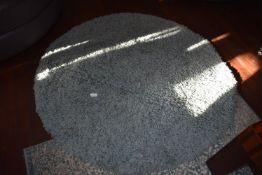 *Oxford Duck Egg Blue 120cm Circular Rug