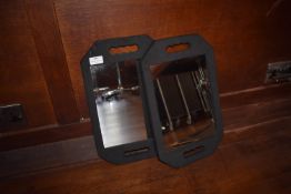 *Two Handheld Mirrors