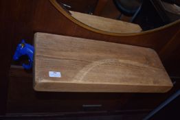 *Floating Sleeper Softwood Shelf with Spiral Hair Dryer Holder