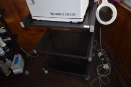 *Beauticians Trolley Fitted with Anglepoise Lamp and Magnifier