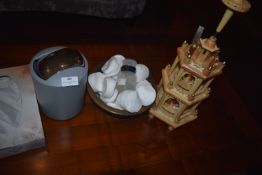 *Mini Bin, Makeup Wipes, Decorative Pagoda, etc.