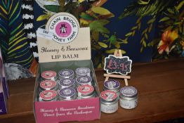 *12x 18g of Chainbridge Honey Farm Lip Balm
