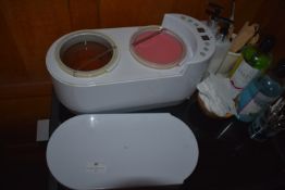 *Twin Wax Pot with Waxing Accessories