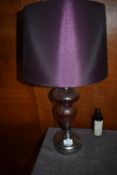 *Decorative Table Lamp with Shade