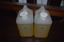 *2L of Sweet Almond Carrier Oil, and 2L of Professional Grapeseed Carrier Oil