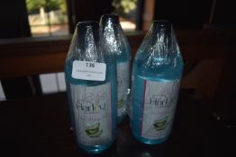 *3x 500ml of Harley Waxing Pure Waxing Oil