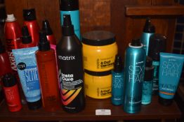*Assorted Part Bottles of Hair Products