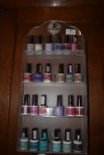 *Jessica Display Stand Containing Hypnotic Nail Varnishes and Gels