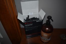 *Box of Disposable Razors and Hand Wash