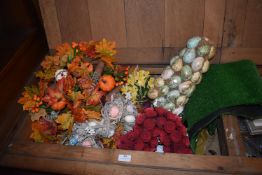 *Assorted Artificial Flowers and Displays
