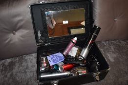 *Matric Style Link Cosmetic Case Containing Alfa Italia Straighteners, Cer Lotti Hair Dryer,