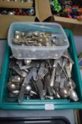 Large Quantity of EPNS Cutlery
