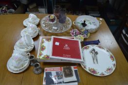 Royal Albert Old Country Roses Placemats, Cake Sta