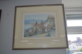 Signed Framed Print of Brunswick Bay by Tom Harlan