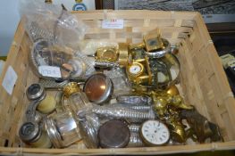 Wristwatches, Pocket Watches, Brassware, etc.