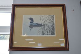 Signed Wold Fowl Print by Williamson Bell