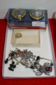 Costume Jewellery Brooches and Freightliners Therm