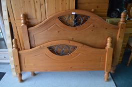 Pine Double Bed Frame