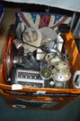 Box of Household Goods, Kitchenware, Toasters, etc