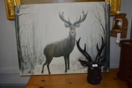 Reindeer Head and a Picture