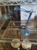 * industrial style desk lamp