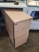 * under desk filing cabinate - 300w x630d x 650h
