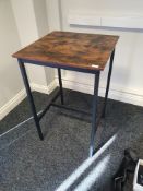 * tall table - 600w x 600d x 930h