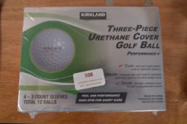 *Kirkland Golf Balls 12pk