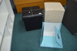 Three Assorted Storage Boxes