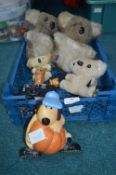 Gromit Moneybox, Koalas Soft Toys, and a Vintage C