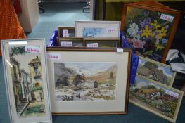 Quantity of Pictures and Prints, and a Fire Fender