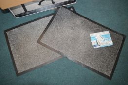 *Indoor Washable Door Mats 2pk