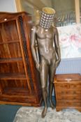 Bronze Coloured Male Mannequin