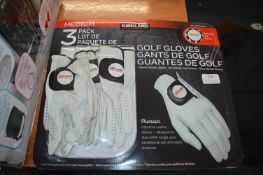 *Kirkland 3pc Golf Glove Set Size: M