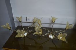 Pair of Ceiling Light Fittings