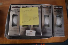 *Kirkland Golf Balls 12pk