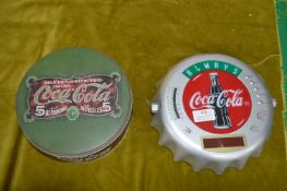 Coca-Cola Radio and a Tin