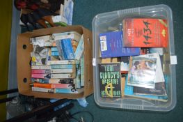 Paperback Books and CDs