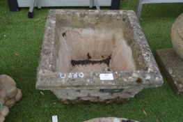 Square Concrete Planter
