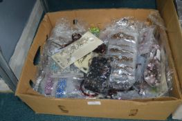 Large Box of Costume Jewellery Bracelets, Beads, B