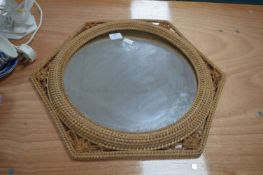 Oriental basket Weave Mirror
