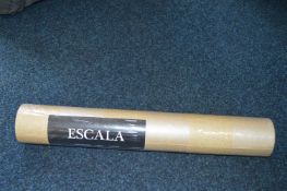 *Three Rolls of Escala Gold Stripe Vinyl Wallpaper and One Part Roll (different batch nos.)