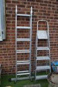 Two Aluminium Ladders